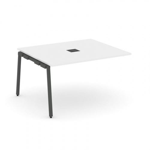 Style Project Проходной наб. элем. перег. стола SN-4A.NSPRG-033 Дуб Табак/Металл Белый 1380*1180*750 фото 23