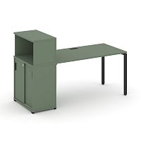 Стол офисный с опорным шкафом-купе Concept CN.SP-240