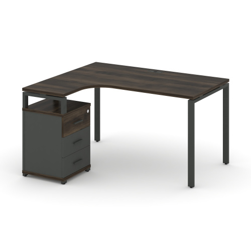 Стол эргономичный с опорной тумбой Concept CN.SA-305(L) Стол эргономичный с опорной тумбой Concept CN.SA-305(L)