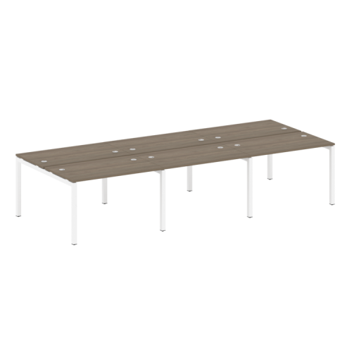 Бенч-система на 6 рабочих мест на П-обр. м/к Metal System Quattro 50БП.СМ-6.2 фото 2 Бенч-система на 6 рабочих мест на П-обр. м/к Metal System Quattro 50БП.СМ-6.2 фото 2