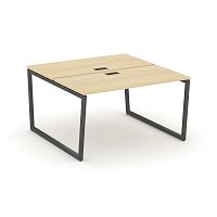 Style Project Рабочая станция 2-х сторон. SN-4T2.DRS-013 Акация Лорка/Металл Антрацит/Заглушка Пласт