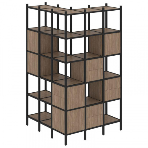 Стеллаж офисный угловой Loft VR.L-53 фото 10 Стеллаж офисный угловой Loft VR.L-53 фото 10