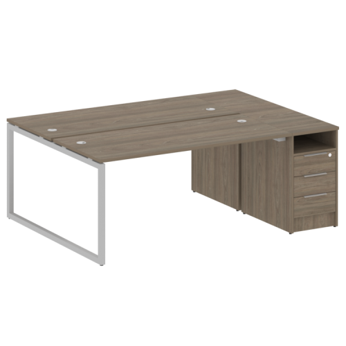 Бенч-система с тумбой на О-обр. м/к Metal System Quattro 40БО.РС-СТП-2.4 фото 3 Бенч-система с тумбой на О-обр. м/к Metal System Quattro 40БО.РС-СТП-2.4 фото 3