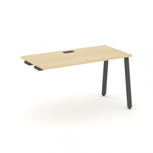 Style Project Стол-приставка к опор. элем. SN-6A.OPRS-022 Дуб Табак/Металл Белый 1180*800*750 фото 25