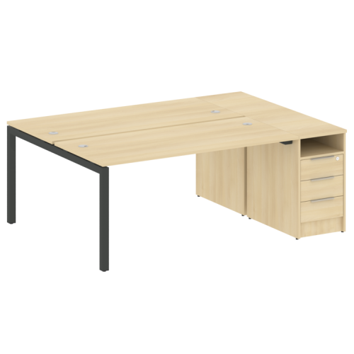 Бенч-система с тумбой на П-обр. м/к Metal System Quattro 50БП.РС-СТП-2.4 фото 10 Бенч-система с тумбой на П-обр. м/к Metal System Quattro 50БП.РС-СТП-2.4 фото 10