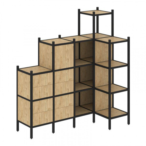 Стеллаж офисный угловой Loft VR.L-48 фото 3 Стеллаж офисный угловой Loft VR.L-48 фото 3