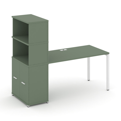 Стол офисный с опорным распашным шкафом Concept CN.SP-229 Стол офисный с опорным распашным шкафом Concept CN.SP-229