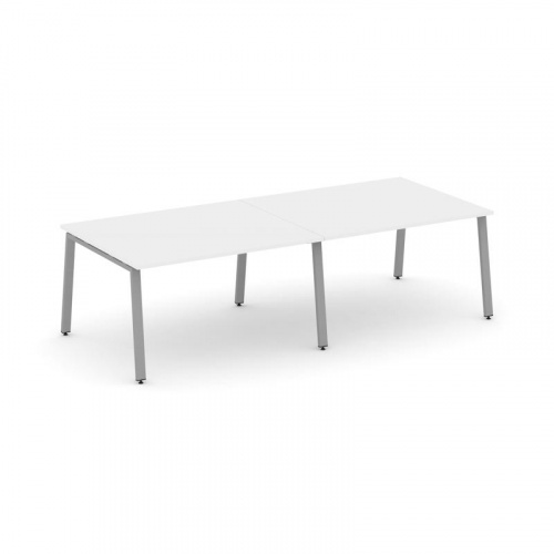 Style Project Стол переговорный SN-6A.SPRG-044.3 Дуб Наварра/Металл Белый 3160*1180*750 Style Project Стол переговорный SN-6A.SPRG-044.3 Дуб Наварра/Металл Белый 3160*1180*750