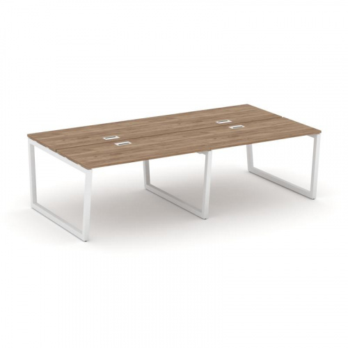 Style Project Рабочая станция 2-х сторон. SN-5T2.DRS-053 Акация Лорка/Металл Антрацит/Заглушка Пласт фото 11