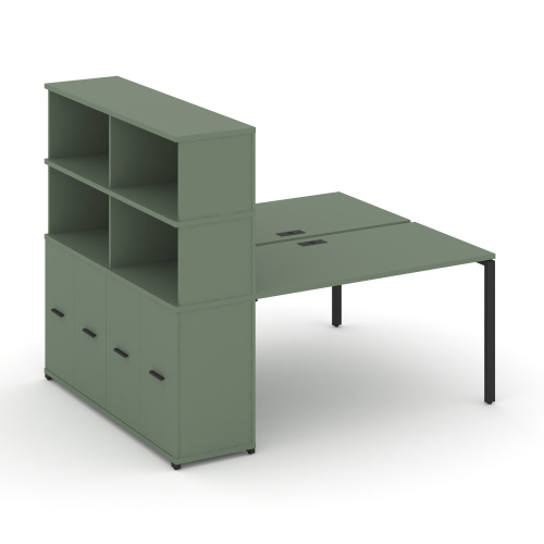 Бенч-система с опорным распашным шкафом Concept CN.DRS-231 Бенч-система с опорным распашным шкафом Concept CN.DRS-231