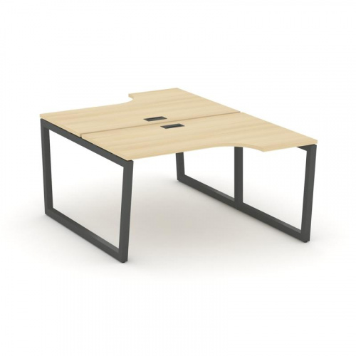 Style Project Рабочая станция эргоном. SN-5T2.DRPA-011 Акация Лорка/Металл Антрацит/Заглушка Пластик фото 28