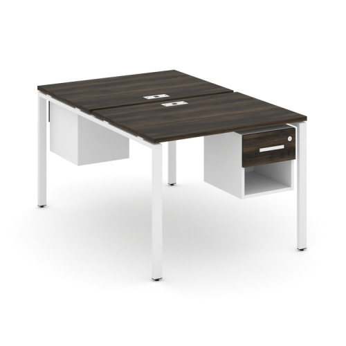 Бенч-система на 2 места с подвесными тумбами Concept CN.DRS-117 фото 10