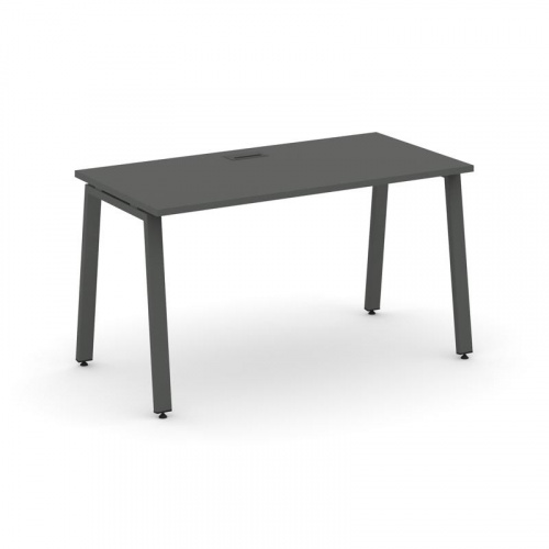 Style Project Стол письменный SN-6A.SP-004 Дуб Табак/Металл Белый 1580*600*750 фото 27