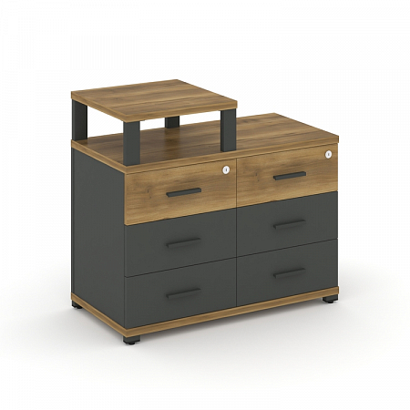 Тумба приставная с 6 ящиками Concept CN.TSP-008 A