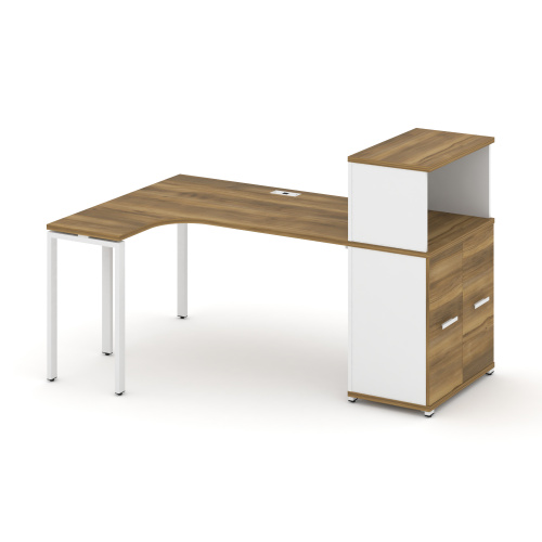 Стол эргономичный с опорным распашным шкафом Concept CN.SA-213(L)