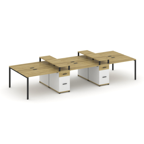 Бенч-система на 6 мест с 2 опорными тумбами Concept CN.DRS-470 фото 6 Бенч-система на 6 мест с 2 опорными тумбами Concept CN.DRS-470 фото 6