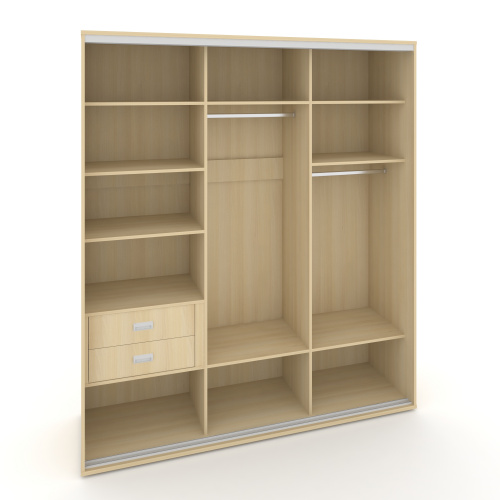 Корпус 3-х секционного шкафа высокого L=2219мм Maris SH.K3-5.1 K5 Корпус 3-х секционного шкафа высокого L=2219мм Maris SH.K3-5.1 K5