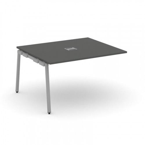 Style Project Проходной наб. элем. перег. стола SN-4A.NSPRG-033 Дуб Табак/Металл Белый 1380*1180*750 фото 12