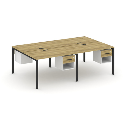 Бенч-система на 4 места с подвесными тумбами Concept CN.DRS-138 фото 6 Бенч-система на 4 места с подвесными тумбами Concept CN.DRS-138 фото 6