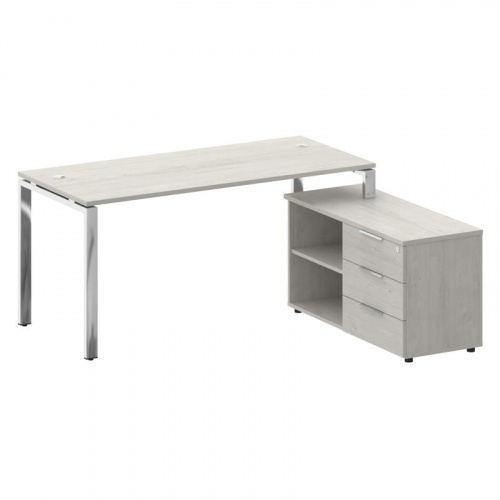 Стол руководителя с тумбой Metal System Direct БГ.СРТ-4.7 (R) фото 5