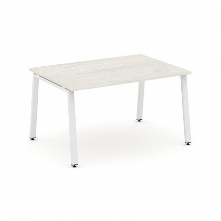 Style Project Стол переговорный SN-6A.SPRG-004.3 Дуб Наварра/Металл Белый 1580*980*750