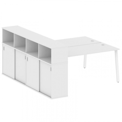 Бенч-система с шкафом-купе на А-обр. м/к Metal System БА.РС-СШК-4.4 фото 5 Бенч-система с шкафом-купе на А-обр. м/к Metal System БА.РС-СШК-4.4 фото 5