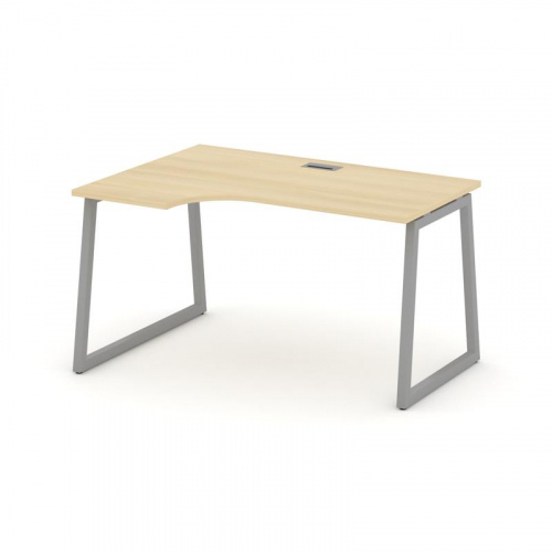 Style Project Стол рабочий эргоном. SN-4T1.SPA-011(L) Акация Лорка/Металл Антрацит/Заглушка Пластик фото 26