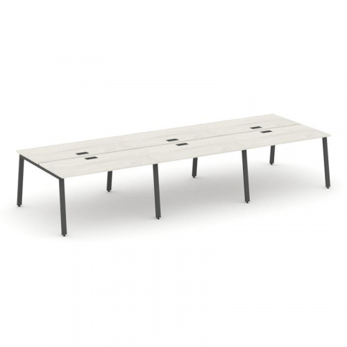 Style Project Рабочая станция 2-х сторон. SN-6A.DRS-071 Антрацит/Металл Белый 2940*1432*750 фото 27 Style Project Рабочая станция 2-х сторон. SN-6A.DRS-071 Антрацит/Металл Белый 2940*1432*750 фото 27