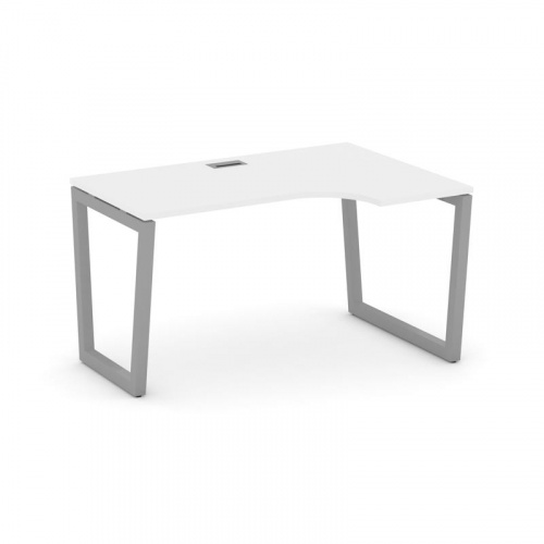 Style Project Стол рабочий эргоном. SN-5T2.SPA-001(R) Акация Лорка/Металл Антрацит/Заглушка Пластик фото 16