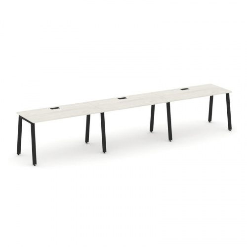 Style Project Рабочая станция 1 сторон. SN-6A.ORS-042 Антрацит/Металл Антрацит 3540*700*750 фото 4