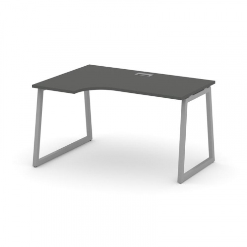 Style Project Стол рабочий эргоном. SN-4T1.SPA-011(L) Акация Лорка/Металл Антрацит/Заглушка Пластик фото 23