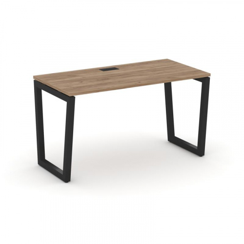 Style Project Стол письменный SN-5T2.SP-014 Акация Лорка/Металл Антрацит/Заглушка Пластик Черный 158 фото 6