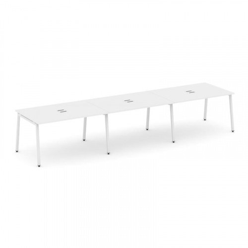 Style Project Стол переговорный SN-4A.SPRG-021 Тиквуд Светлый/Металл Антрацит 2940*980*750 фото 15