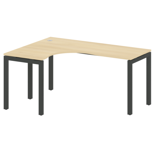 Стол криволинейный левый на П-обр. м/к Metal System Quattro 50БП.СА-4 (L) фото 15 Стол криволинейный левый на П-обр. м/к Metal System Quattro 50БП.СА-4 (L) фото 15