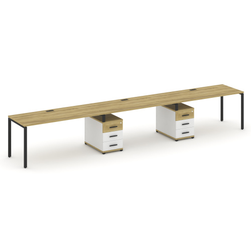 Бенч-система на 3 места с 2 опорными тумбами Concept CN.ORS-336 фото 6 Бенч-система на 3 места с 2 опорными тумбами Concept CN.ORS-336 фото 6