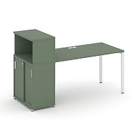 Стол офисный с опорным шкафом-купе Concept CN.SP-239