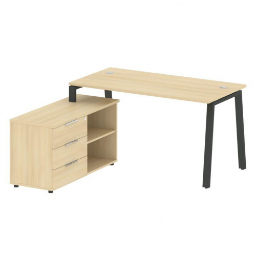 Бенч-система с тумбой на А-обр. м/к Metal System БА.РС-СТС-2.3 Бенч-система с тумбой на А-обр. м/к Metal System БА.РС-СТС-2.3