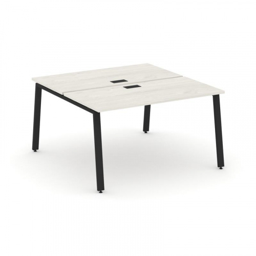 Style Project Рабочая станция 2-х сторон. SN-6A.DRS-003 Белый/Металл Антрацит 1380*1232*750 фото 4