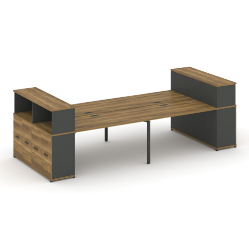 Бенч-система с опорными распашными шкафами Concept CN.DRS-272 Бенч-система с опорными распашными шкафами Concept CN.DRS-272