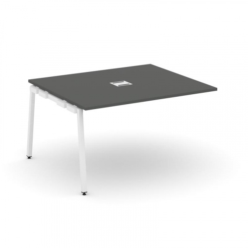 Style Project Проходной наб. элем. перег. стола SN-4A.NSPRG-033 Дуб Табак/Металл Белый 1380*1180*750 фото 17