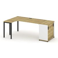 Стол эргономичный с опорным шкафом-купе Concept CN.SA-218(L)