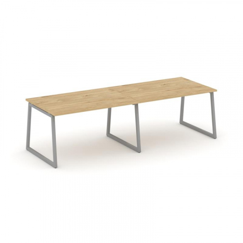 Style Project Стол переговорный SN-4T1.SPRG-011.3 Акация Лорка/Металл Антрацит 1960*980*750 фото 2 Style Project Стол переговорный SN-4T1.SPRG-011.3 Акация Лорка/Металл Антрацит 1960*980*750 фото 2