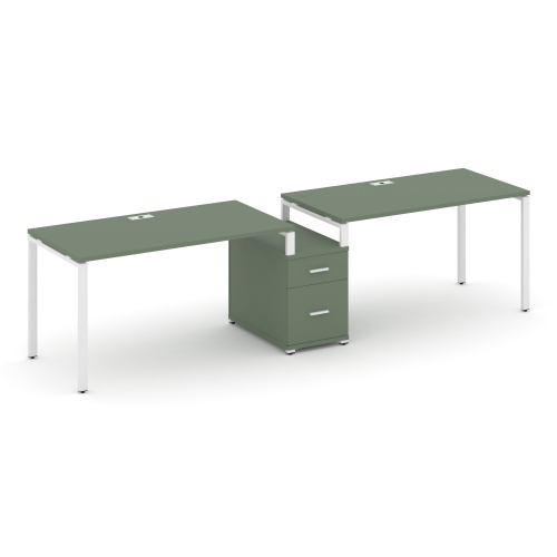 Бенч-система на 2 места с 1 опорной тумбой Concept CN.ORS-307 Бенч-система на 2 места с 1 опорной тумбой Concept CN.ORS-307