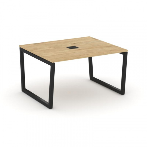 Style Project Стол переговорный SN-5T2.SPRG-033 Акация Лорка/Металл Антрацит/Заглушка Металл Антраци Style Project Стол переговорный SN-5T2.SPRG-033 Акация Лорка/Металл Антрацит/Заглушка Металл Антраци