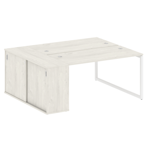 Бенч-система с шкафом-купе на О-обр. м/к Metal System Quattro 40БО.РС-СШК-1.3 фото 4 Бенч-система с шкафом-купе на О-обр. м/к Metal System Quattro 40БО.РС-СШК-1.3 фото 4