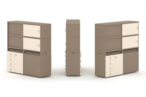 Тумба офисная (Набор №24.) Estetica ES.NB.2V-24 фото 3 Тумба офисная (Набор №24.) Estetica ES.NB.2V-24 фото 3