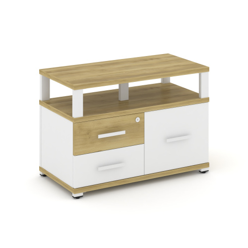Тумба приставная с 2 ящиками Concept CN.TSP-006 W