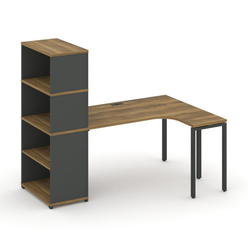 Стол эргономичный с опорным стеллажом Concept CN.SA-208(R) Стол эргономичный с опорным стеллажом Concept CN.SA-208(R)