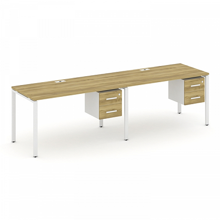 Бенч-система на 2 места с подвесными тумбами Concept CN.ORS-115