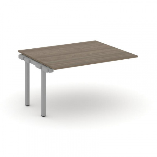 Style Project Проходной наб. элем. перег. стола SN-5P.NSPRG-033.3 Дуб Наварра/Металл Белый 1380*1180 фото 12